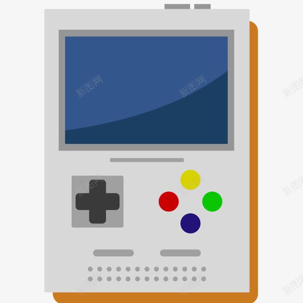 复古的80年代游戏机png免抠素材_新图网 https://ixintu.com 八十年代 复古 打游戏 打电动 打电玩 游戏机