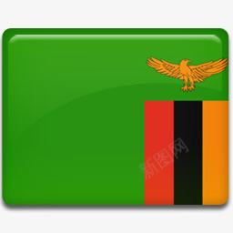 赞比亚国旗AllCountryFlagIcons图标图标
