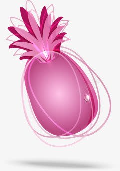 紫色菠萝装饰图案矢量图ai免抠素材_新图网 https://ixintu.com 图案 标签 水果 紫色 菠萝 装饰 矢量图