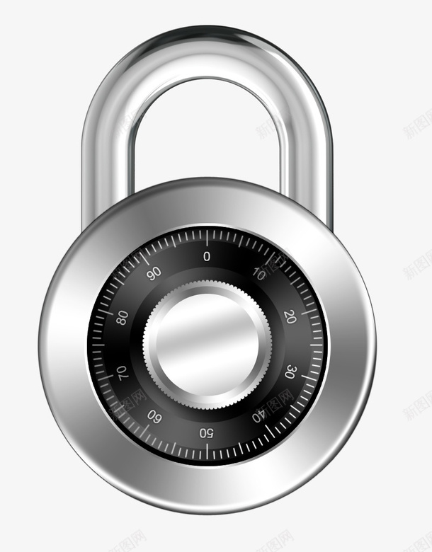 金属密码锁png免抠素材_新图网 https://ixintu.com 刻度 密码 密码锁 金属