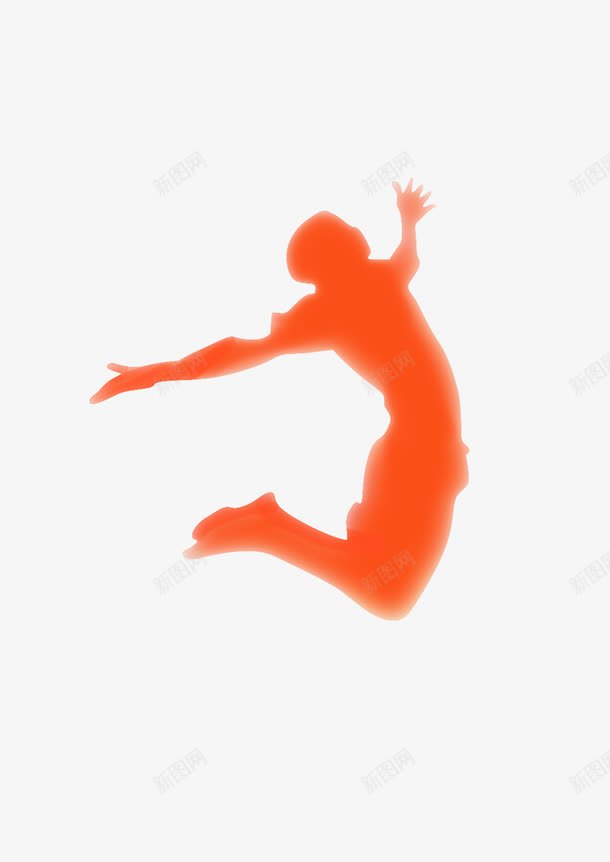 人物剪影跳跃运动png免抠素材_新图网 https://ixintu.com 人物 剪影 跳跃 运动