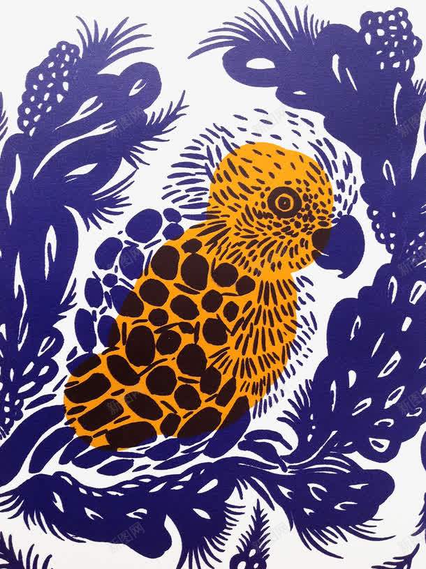 啄木鸟创意图案png免抠素材_新图网 https://ixintu.com 创意花纹图案 啄木鸟创意图案 鸟图案