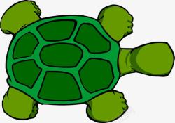 乌龟绿色动物素材