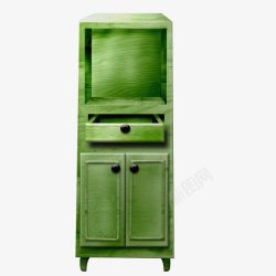 绿色抽屉绿色柜子高清图片