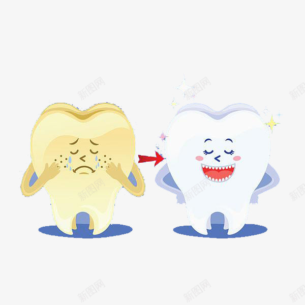 牙齿清洁png免抠素材_新图网 https://ixintu.com 清洁 爱牙 牙齿 牙齿洁白