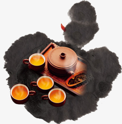 创意茶具图片素材创意茶海高清图片
