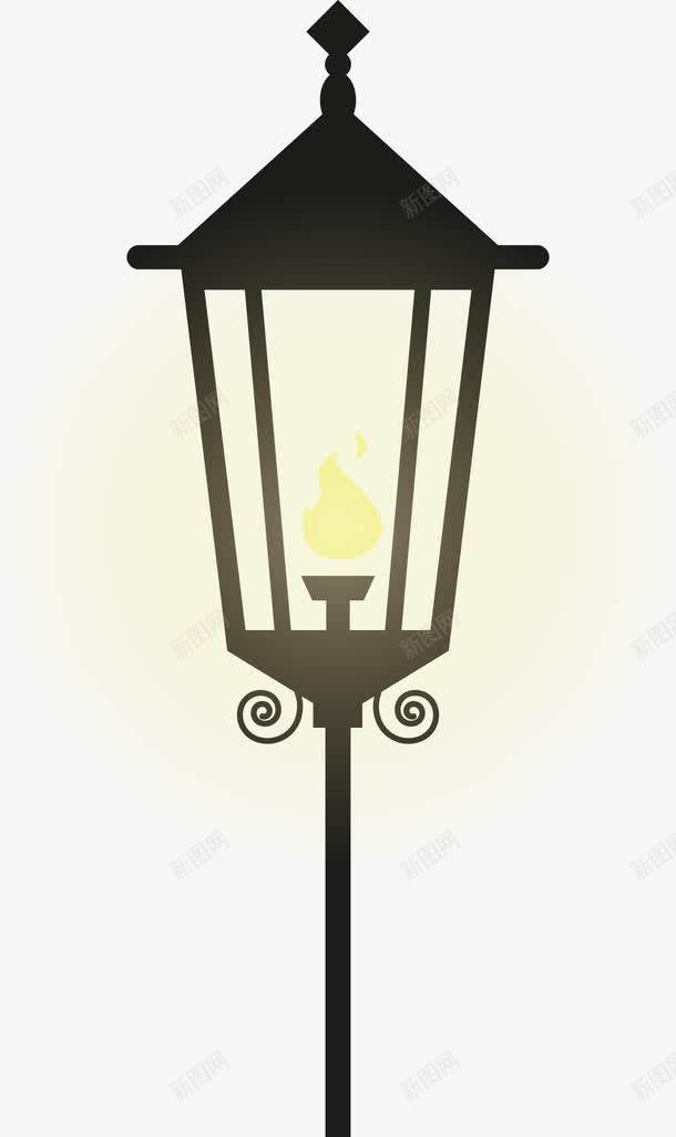 欧式街灯png免抠素材_新图网 https://ixintu.com 欧式 灯具 街灯 路灯