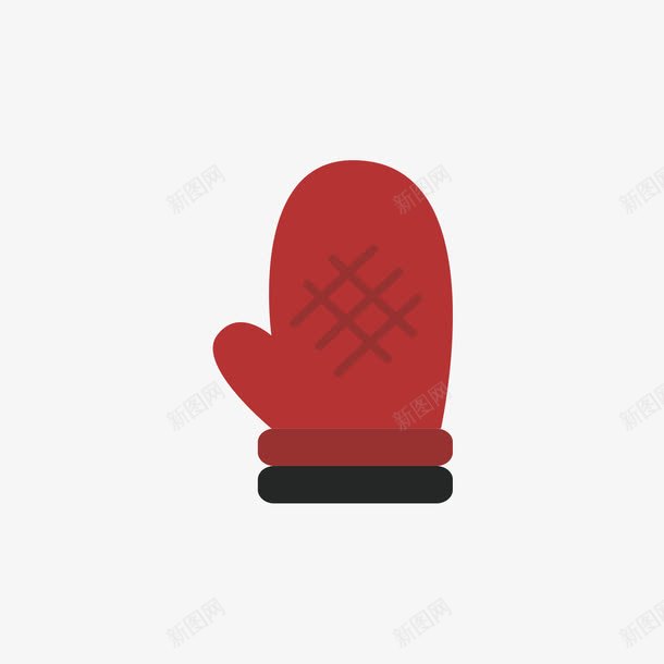 红色的防护手套png免抠素材_新图网 https://ixintu.com 手套 日用 矢量手套 红色 防护 防护手套