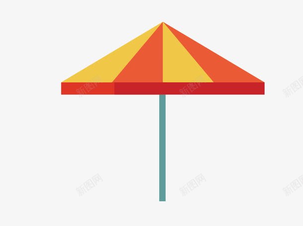彩色的太阳伞png免抠素材_新图网 https://ixintu.com 伞 太阳伞 彩色的太阳伞 矢量太阳伞