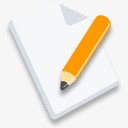文件编辑写写作纸文件简单的系统素材