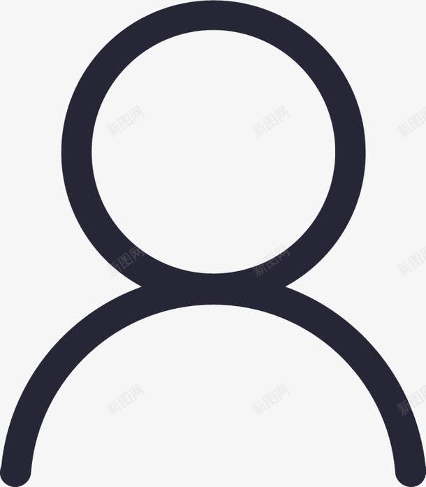登录页账号图标png_新图网 https://ixintu.com 登录页账号