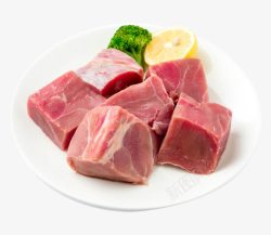 鲜食猪肉食物素材