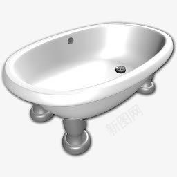 洗衣盆图标png_新图网 https://ixintu.com bathroom washtub 洗衣盆 浴室