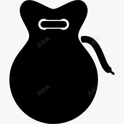 弗拉门戈乐器响板黑色形状图标png_新图网 https://ixintu.com 乐器 乐器响板 响板 工具 弗拉门戈的图标 舞蹈 音乐 黑