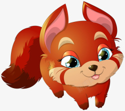 笑嘻嘻的狐狸红色狐狸高清图片