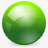 绿色球对象图标素材