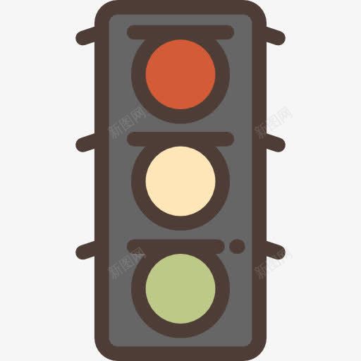 交通灯图标png_新图网 https://ixintu.com 业务 交通灯 信号 停止 停车信号 光 建筑 建筑与城市 路标