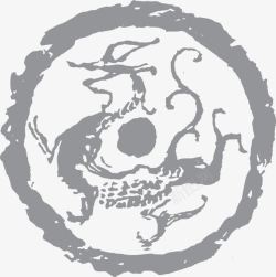 閲戣壊榫欑汗龙纹高清图片