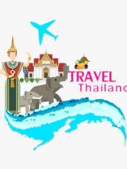 泰国城市建筑泰国旅游高清图片