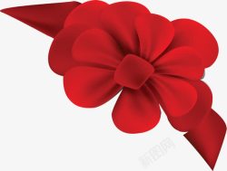 教师节红色花朵海报素材