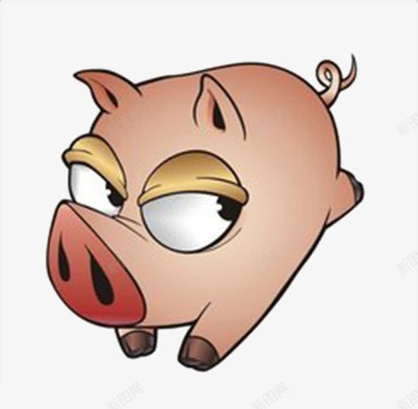 卡通猪鼻子png免抠素材_新图网 https://ixintu.com 动物 卡通 可爱 猪 穷人
