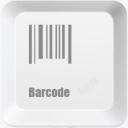 Barcode条形码键盘keyboardwhiteappsicons图标高清图片