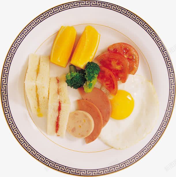美食png免抠素材_新图网 https://ixintu.com 三明治 水果 火腿 美食
