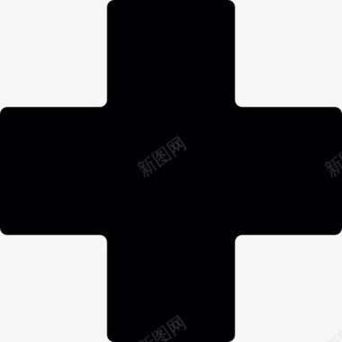 药房十字征图标图标
