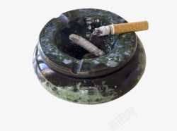 大理石质感的烟灰缸素材