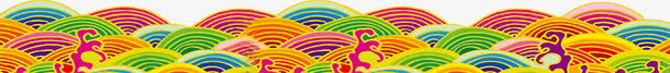 彩色中国风纹理装饰png免抠素材_新图网 https://ixintu.com 国风 彩色 纹理 装饰