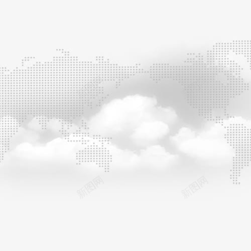 云点png免抠素材_新图网 https://ixintu.com 唯美 点点 白色