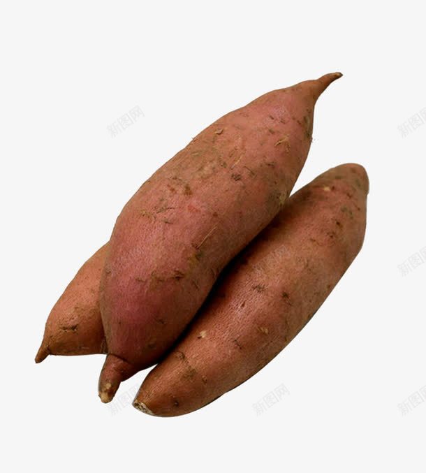 三个完整的红薯png免抠素材_新图网 https://ixintu.com 三个 农作物 完整的 红薯 食物