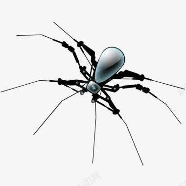 蜘蛛机器人roboticons图标图标
