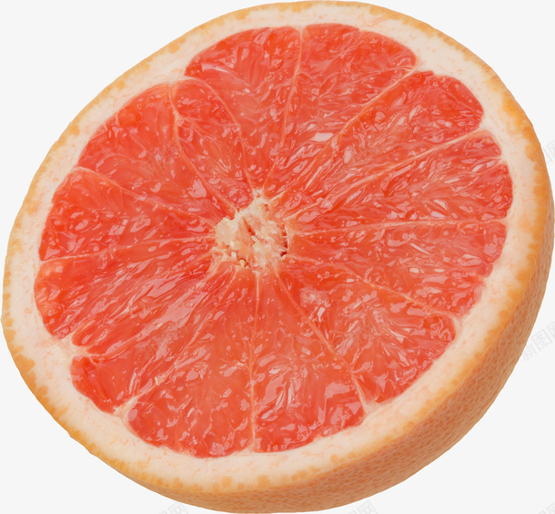 红橙半个png免抠素材_新图网 https://ixintu.com 橙子 水果 红色