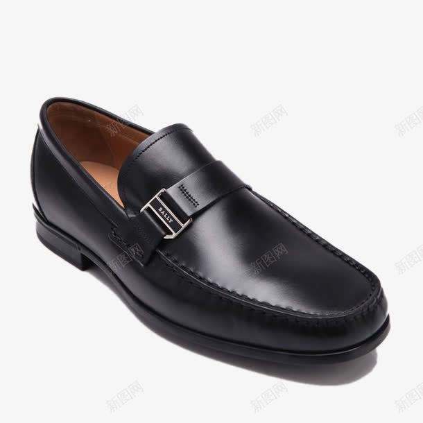 巴利金属装饰男士休闲鞋png免抠素材_新图网 https://ixintu.com 30 BALLY男鞋 BLACK MEN SHOES TEDOR 产品实物 巴利男鞋 金属装饰休闲鞋 黑色牛皮男鞋