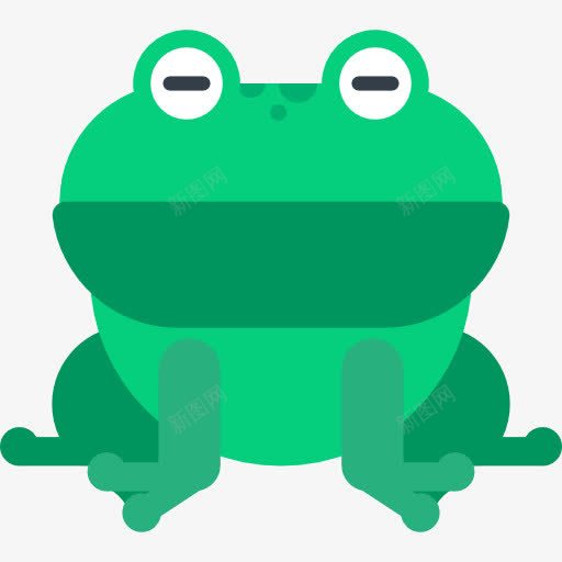 青蛙图标png_新图网 https://ixintu.com 动物 动物园 动物王国 野生动物 青蛙