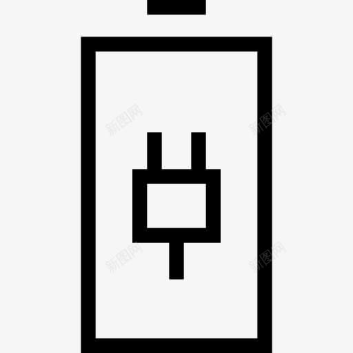 电池插头符号图标png_新图网 https://ixintu.com 工具 抽象的图标集 接口 插头 标志 电力 电池 符号 能源
