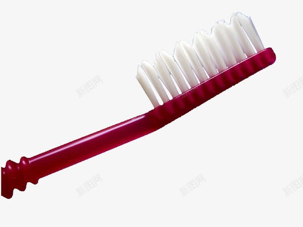 一次性牙刷png免抠素材_新图网 https://ixintu.com 一次性使用 产品实物 牙刷 硬毛 红色