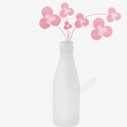 小花花瓶素材