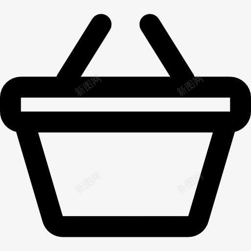 购物篮图标png_新图网 https://ixintu.com 只是图标 商业 商务 工具 电子商务 符号 篮 购物篮