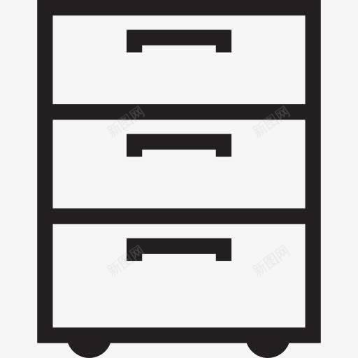 档案图标png_新图网 https://ixintu.com 办公室家具 工具和用具 抽屉 档案