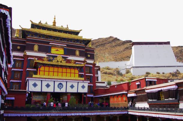 西藏扎什伦布寺风景8png免抠素材_新图网 https://ixintu.com 中华人民共和国西藏自治区 中国西藏 旅游 景点 西藏 风景