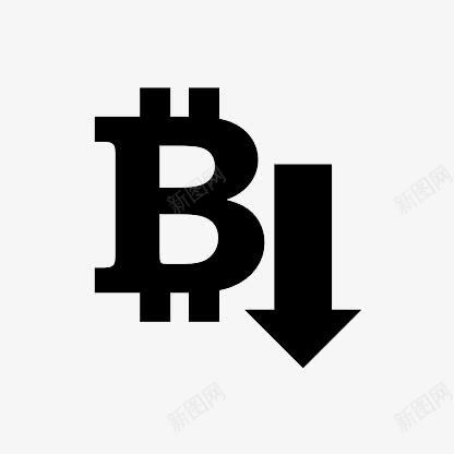 比特币下来箭头TheBitcoinIcons图标png_新图网 https://ixintu.com arrow bitcoin down 下来 比特币 箭头