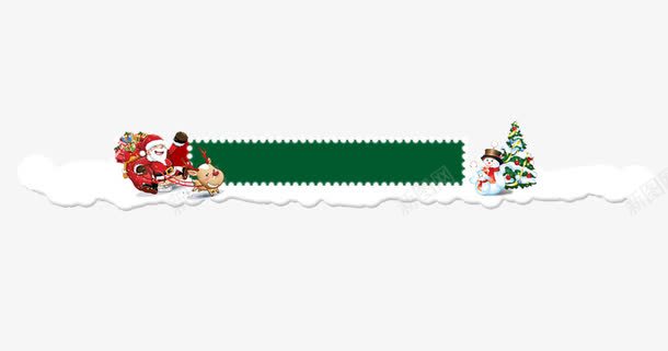 圣诞节日png免抠素材_新图网 https://ixintu.com 圣诞老人 圣诞节日素材 手绘风 绿色底纹