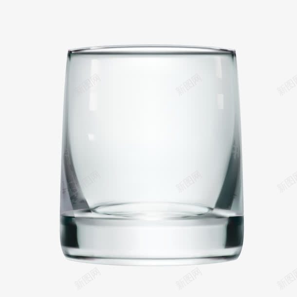白色短小玻璃杯png免抠素材_新图网 https://ixintu.com 玻璃杯 白色 短小