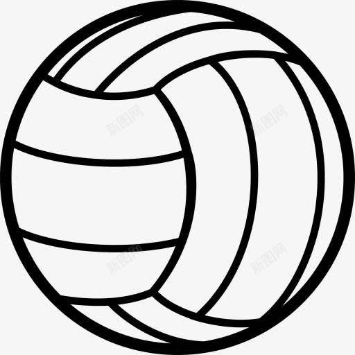 球运动排球行程球图标png_新图网 https://ixintu.com Ball sport volleyball 排球 球 运动
