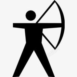 Archery射箭名项目图标高清图片