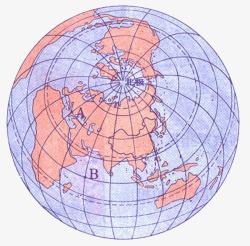 子午线地理地球经纬高清图片