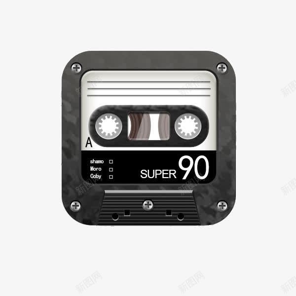 90年代的录音机磁带png免抠素材_新图网 https://ixintu.com 90 90年代 年代 录音机 磁带