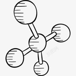 分子生物学科学图标高清图片